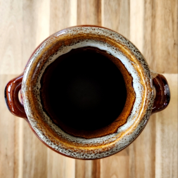 Vintage Stoneware Milk Crock - Utensil Holder, Decorative Jar, Kitchen Decor - Picture 4 of 8